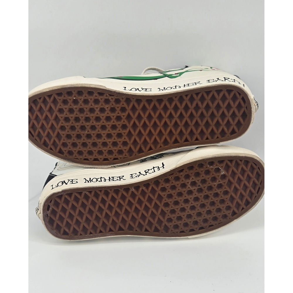 Vans Off The Wall Women's 6.5 Sk8-Hi Love Mother Earth Sneakers  Multicolor - Picture 7 of 9